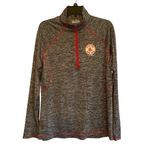 Under Armor Boston Red Sox Half Zip Heat Gear Men 2XL Baseball Sporty Blue Red